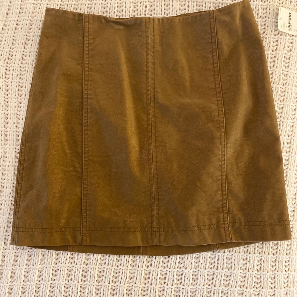 Free People Modern Femme Mini Skirt